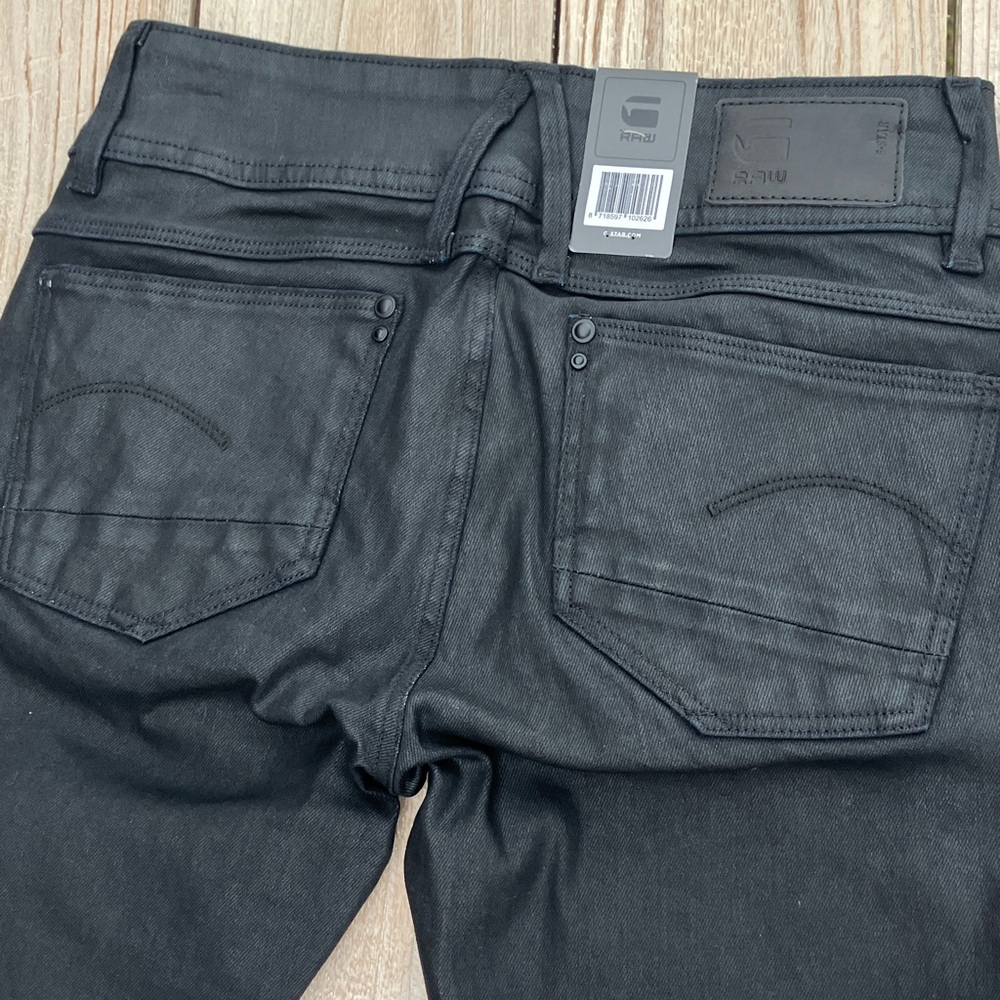 Black Skinny Jeans - Women's Slim Fit - Picture 5 of 7